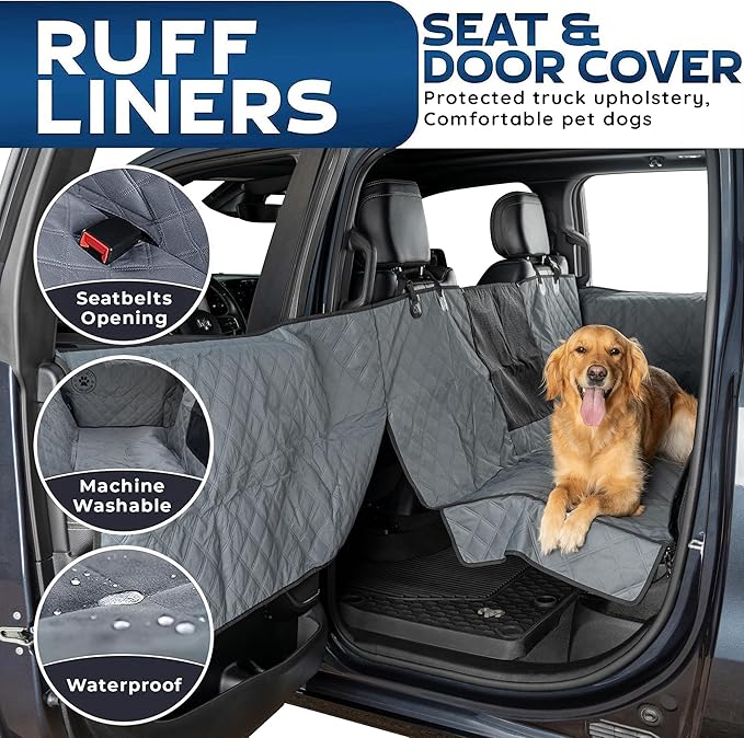 Dog Car Seat Cover for Back Seat