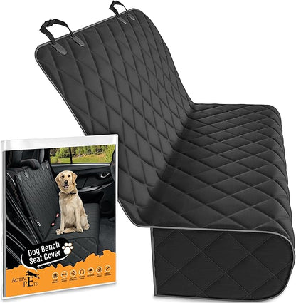 Active Pets Fabric Car Bench Dog Seat Cover for Back Seat