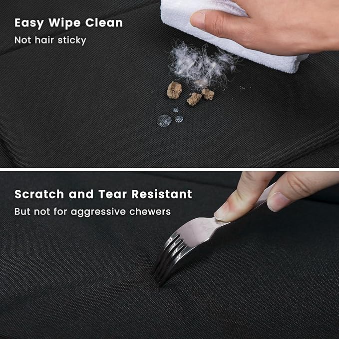 Miguel Oxford 900D Outdoor Waterproof Dog Bed for Metal Dog Crates Water-Resistant All Weather Pet Mat Durable Easy Wipe Clean Travel Indoor Outdoor Puppy Cat Crate Bed 42inch