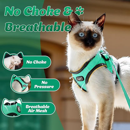 Supet Cat Harness and Leash Set for Walking