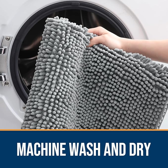 OLANLY Dog Door Mat for Muddy Paws 70x24