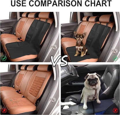 X AUTOHAUX Universal Car Front Pet Dog Back 99x49cm