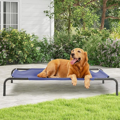 MoNiBloom Elevated Dog Bed for Large Dogs 50 Inches