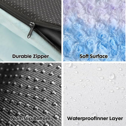 BFPETHOME Orthopedic Dog Beds for Large Dogs-Waterproof Sofa Dog Bed with Removable Washable Cover