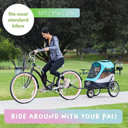 Petique Pet Jogger Bike Adapter: Attaches Securely