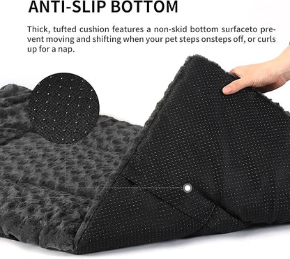 NOYAL Dog Bed Mat Soft Washable Dog Crate