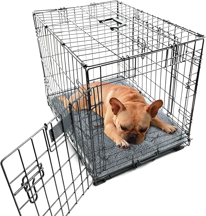 Dog Bed Crate Mat(24" X 18") 2 Pack