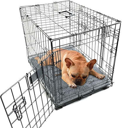 Dog Bed Crate Mat(24" X 18") 2 Pack
