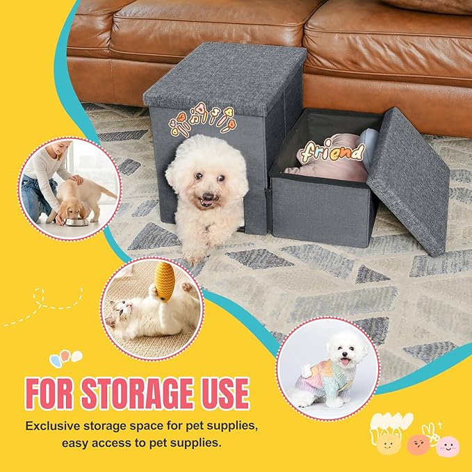 Dog Stairs for High Beds 22 inches(2