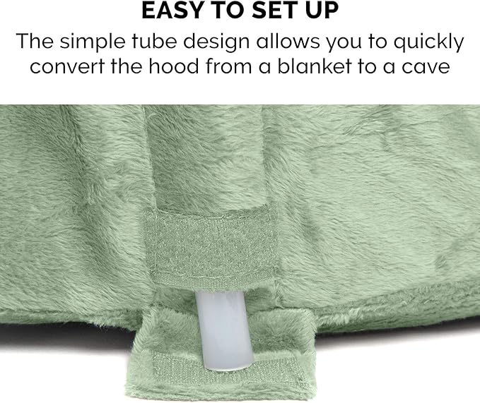 Furhaven 26" Round Cooling Gel Dog Bed for Medium/Small Dogs w/ Removable Washable Cover 30 lbs 26-inch