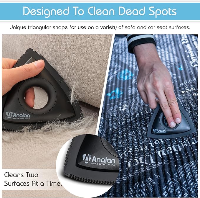 Analan Mini Pet Hair Remover for Car Detailing