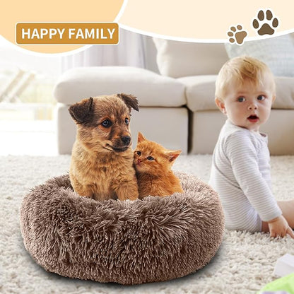 Dog Bed Comfiest Indoor Calming Waterproof Bedding Washable