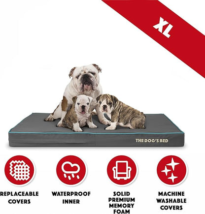 The Dog’s Bed Orthopedic Memory Foam Dog Bed 46x28x4, Pain