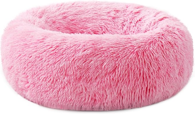 Round Pet Bed for Dogs and Cats 23.5''/60cm)