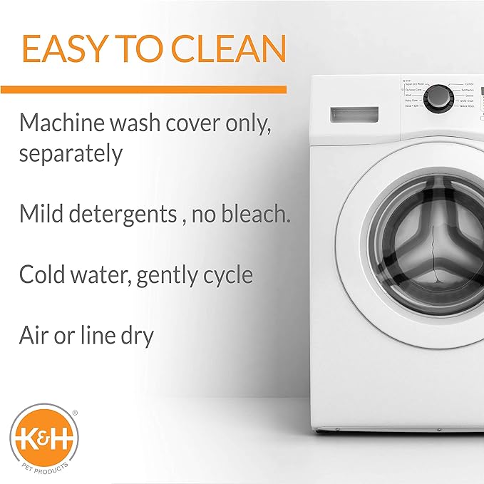 K&H Pet Products Elevated Cooling Outdoor Dog Bed 42 X 30 Inches