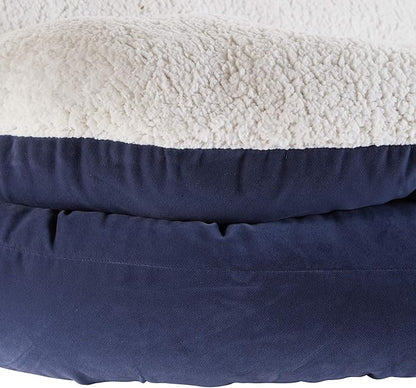 Maddie Donut Dog Bed with Removable Center Pillow (24" x 24")