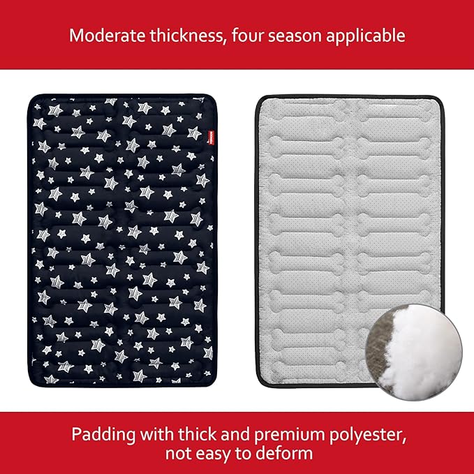 Dog Crate Mat (30" X 19")