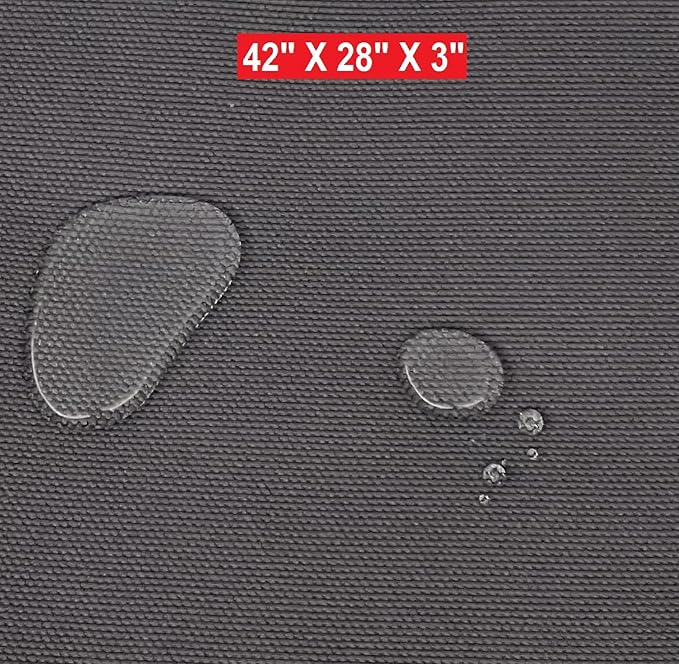 Dogbed4less Memory Foam Platform Dog Bed 42X28X3 Space