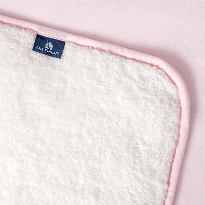 PETHUR Waterproof Dog Blanket for Bed 60"x80", Light