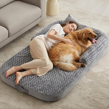RRPETHOME Human Dog Bed for People Adults
