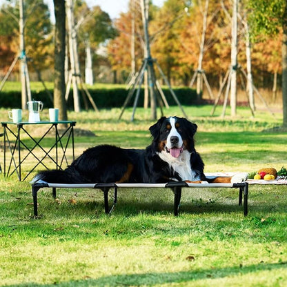 EHEYCIGA 50 Inch Elevated Dog Cot Beds for Extra Large Dogs