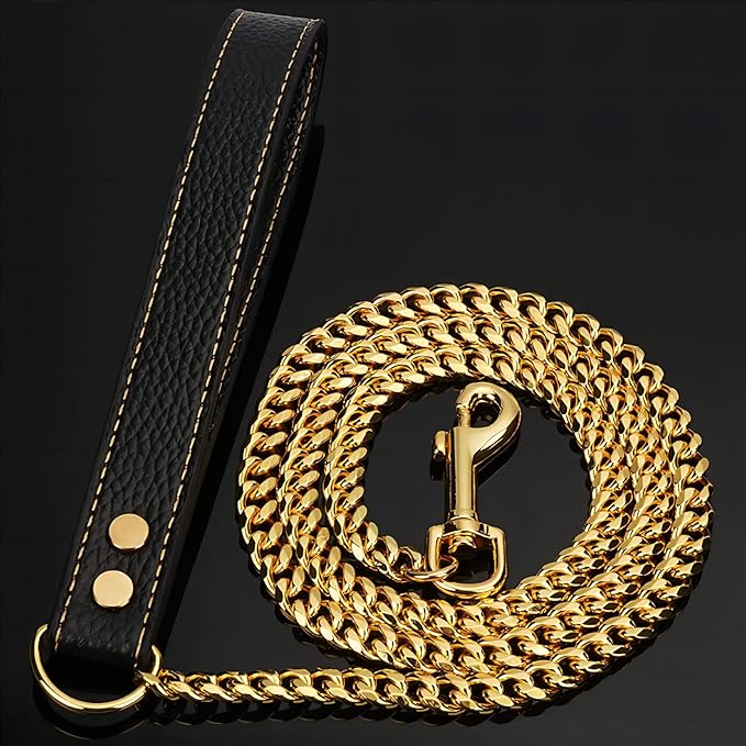 Heavy Duty Dog Leash 3FT/4FT/5FT Metal 4FT)