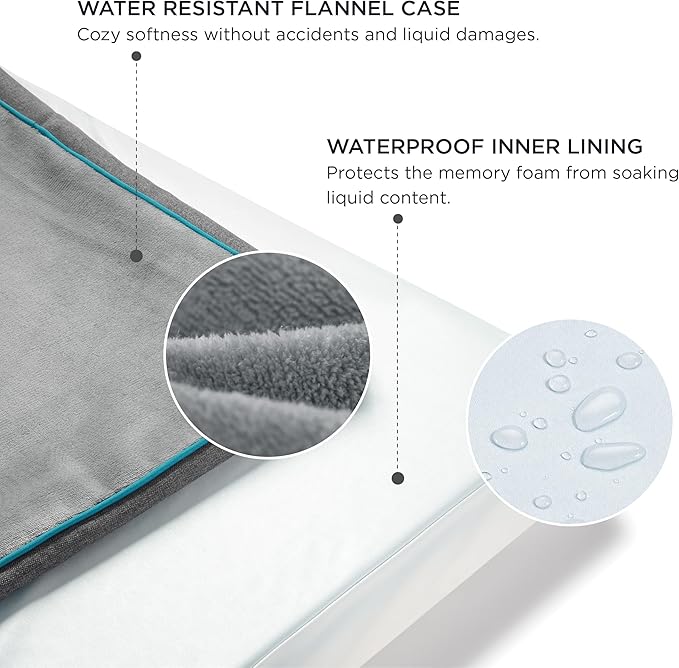 Bedsure Memory Foam Large Plus Dog Bed