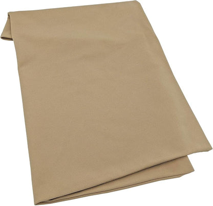 Waterproof Soft and Durable Beige Elastic Machine-Washable Medium Size Dog Bed Cover (39"x30")