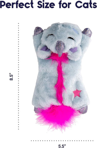 Catstages Cuddle Pal Microwaveable Plush Unicorn Cat Toy