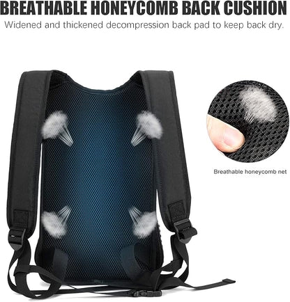 Dog Front Carrier Backpacks for Small Dogs, Legs Out Pet Carrier Sling Backpack with Adjustable Padded Ventilated Shoulder Straps, Easy-Fit for Traveling Hiking Camping, Medium