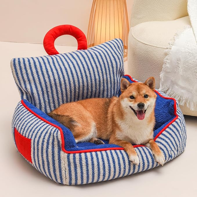 Jiupety Dog Bed XL:33"x27"x17" 35lbs