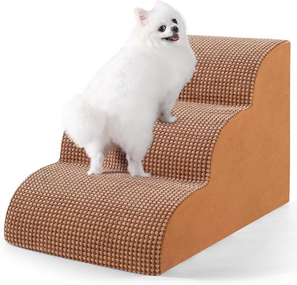 Dog Stairs for Small Dogs 3-Tier Dog