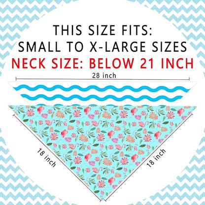 Hawaii Dog Bandanas 2 Pack