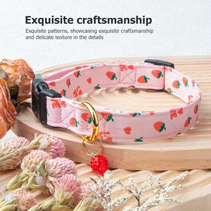 Cotton Handmade Dog Collar Cute and Distinctive Patterns
