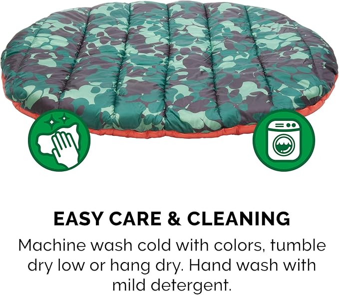 Furhaven Outdoor Travel Dog Bed for Small Dogs w/ Carry Bag