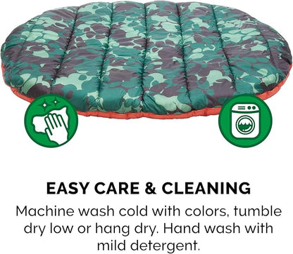 Furhaven Outdoor Travel Dog Bed for Small Dogs w/ Carry Bag