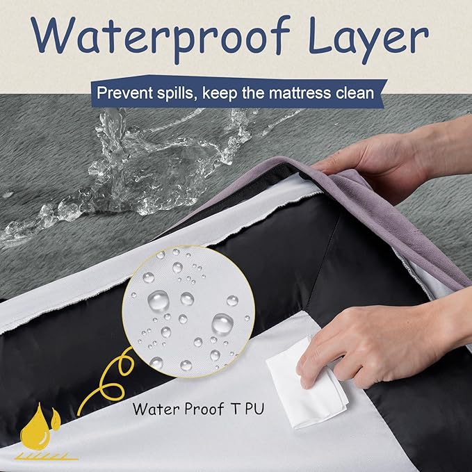 Orthopedic Washable Large Dog Bed: XLarge Dog Bed Bolster Waterproof