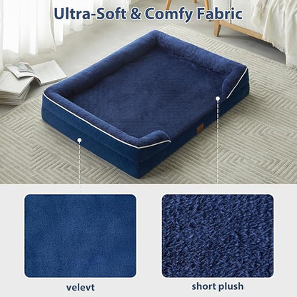 WNPETHOME Waterproof Dog Beds for Large Dogs