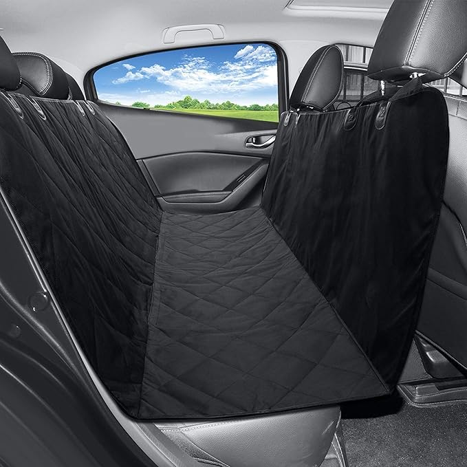 MEKBOK Dog Seat Cover Car ，Seat Cover 100% Waterproof 600D ，Heavy