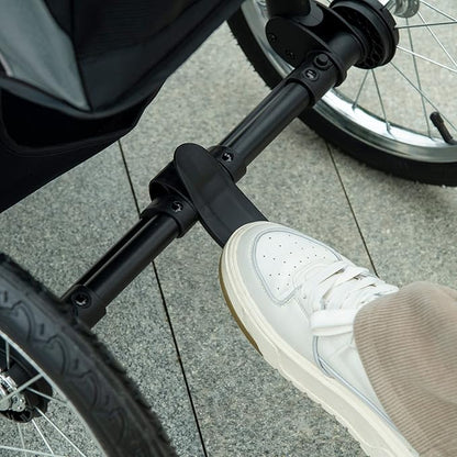 NicBex Dog Stroller with 3 Big Wheels Foldable Cat Stroller with Adjustable Canopy