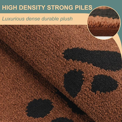 Mibao Door Mat Indoor 31.5" x 19.5", Brown