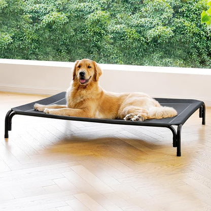 Elevated Dog Bed Raised Outdoor Dog Cot for Extra Large Dogs 48.8 Inches