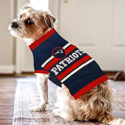 NFL New England Patriots Dog Sweater