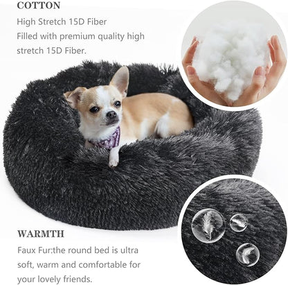 nononfish Puppy Beds for Small Dogs Washable 19”