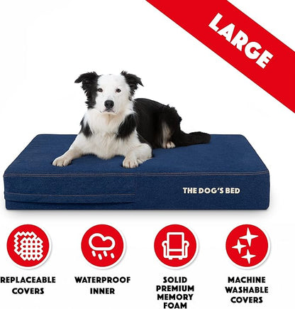 The Dog’s Bed Orthopedic Memory Foam Dog Bed 40x25, Pain