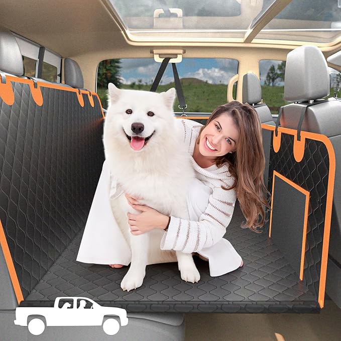 Toffos Trucks Back Seat Extender for Dogs 400lbs, Waterproof F150, Silverado, 1500 Crew