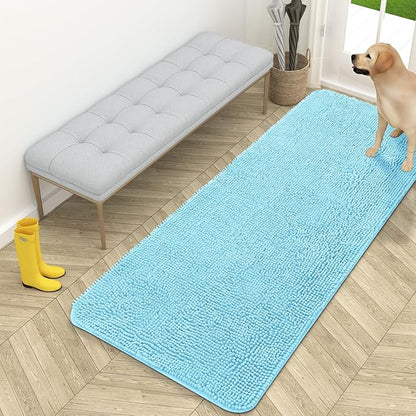 OLANLY Dog Door Mat for Muddy Paws 59x24
