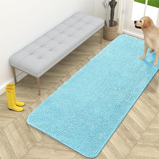 OLANLY Dog Door Mat for Muddy Paws 59x24