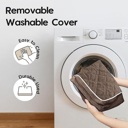 Orthopedic Dog Beds for Small Dogs with Removable Washable Cover 22 inch,