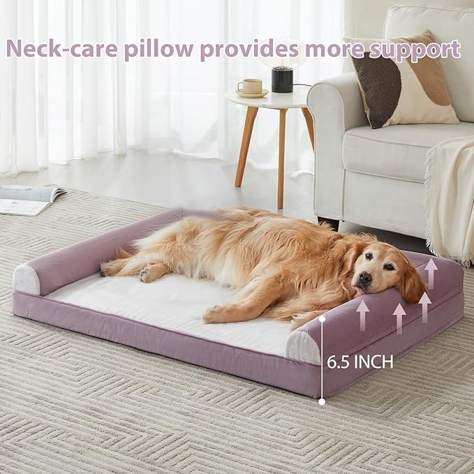 BFPETHOME Washable Dog Beds for Large Dogs